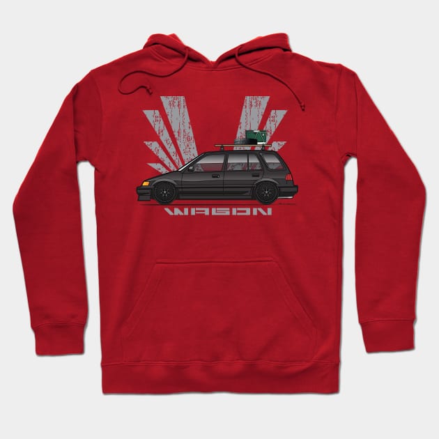 black wagon Hoodie by JRCustoms44